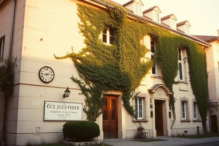 Façade de École Jules Ferry à Lyon
